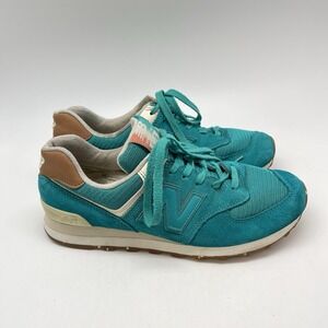 New Balance Sneakers 10 B Womens 574 WL574XEB‎ Blue Running Athletic Gym Shoes
